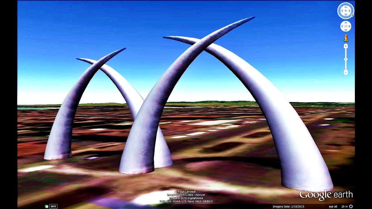 HISTORICAL PLACES OF KENYA IN GOOGLE EARTH