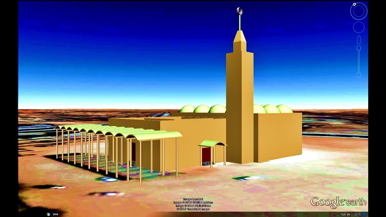 HISTORICAL PLACES OF MAURITANIA IN GOOGLE EARTH