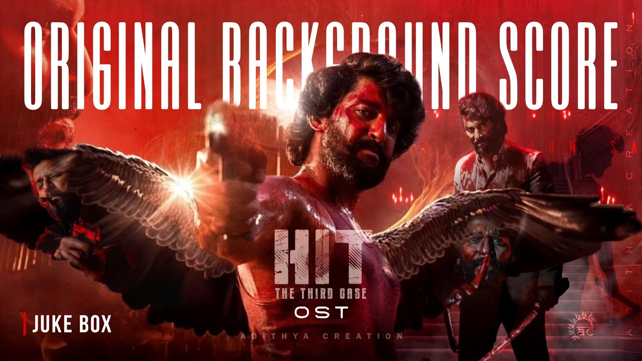 HIT 3 OST JUKEBOX | HIT 3 BGM | Original Audio | Nani | Srinidhi | Sailesh Kolanu | Mickey J Meyer