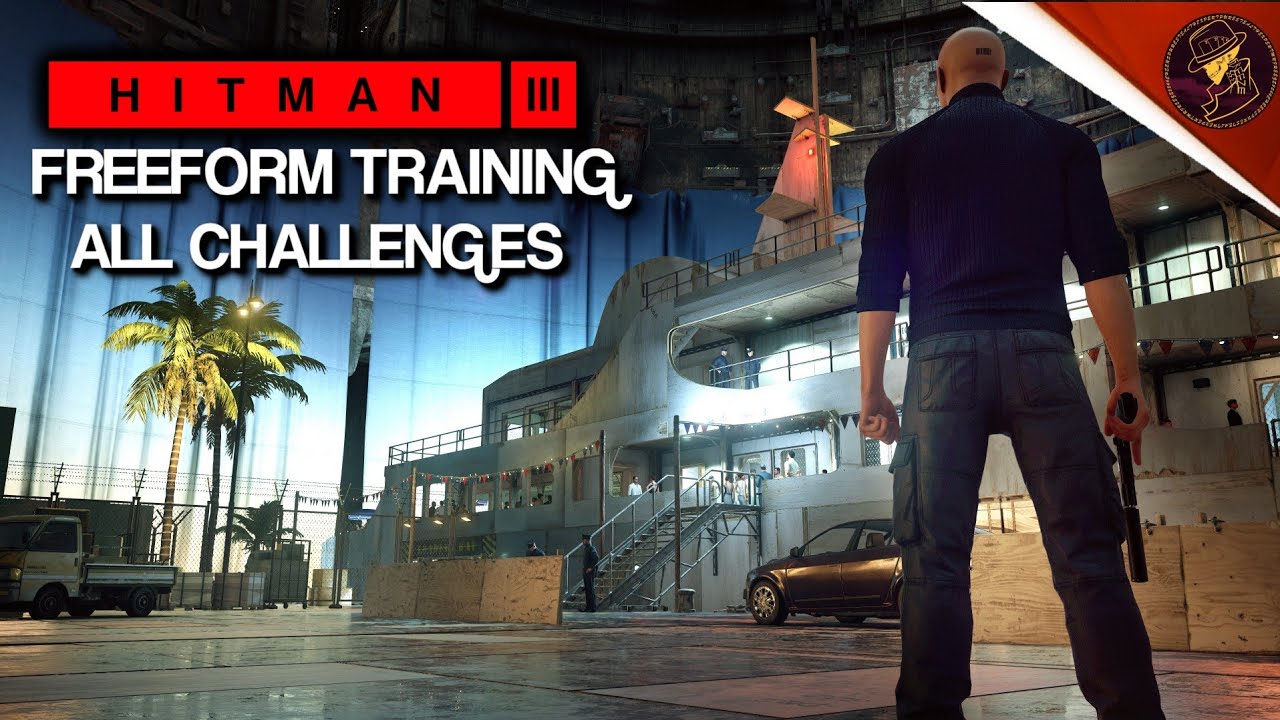 HITMAN 3 | Freeform Training | All Challenges in 1 | Walkthrough | ICA Facility | HITMAN Trilogy