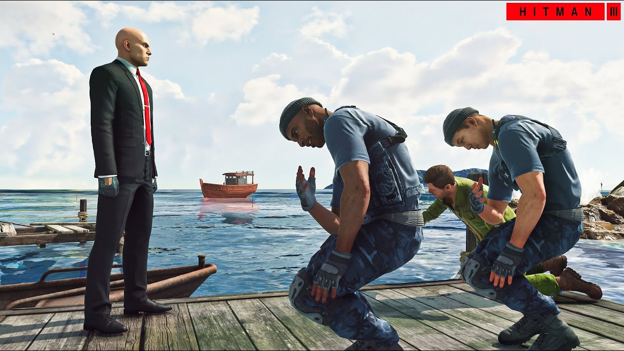 HITMAN 3 Funny/Creative Kills Compilation (Ambrose Island/Daytime)