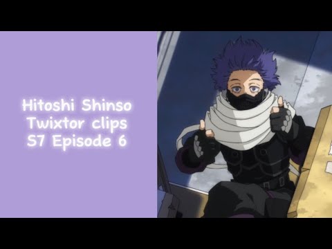 Hitoshi Shinso twixtor clips | Mha season 7 ep6
