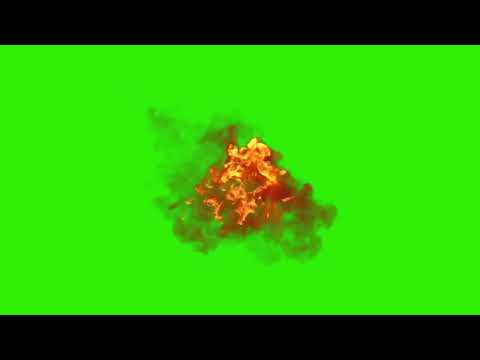 Hiệu ứng ngọn lửa động nền xanh | Fire Background Animation Video Effects #shorts