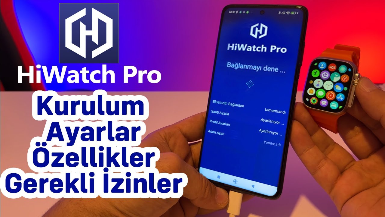 HiWatch Pro Setup | All Settings | Changing Wallpaper | Solving Notification Problems
