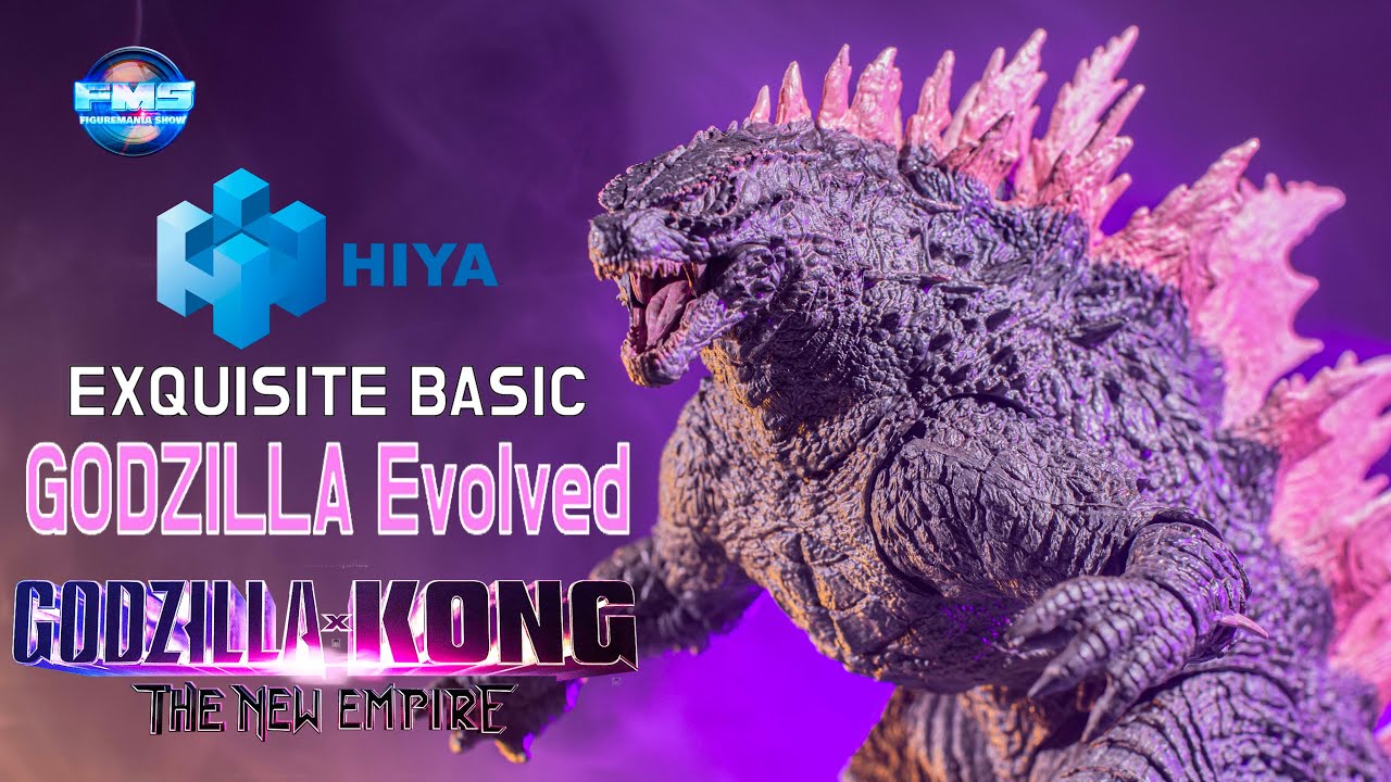 Hiya Toys Exquisite Basic GODZILLA EVOLVED Figure Review #godzilla #hiyatoys