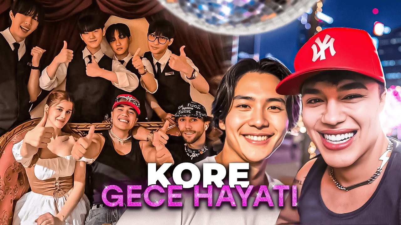 Hizmetçi Kafe'ye Gittik! KORE GECE HAYATI 🇰🇷