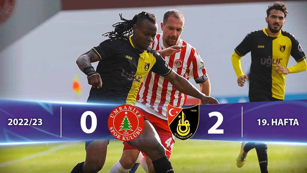 HK Ümraniyespor - İstanbulspor (0-2) Highlights/Özet | Spor Toto Süper Lig - 2022/23