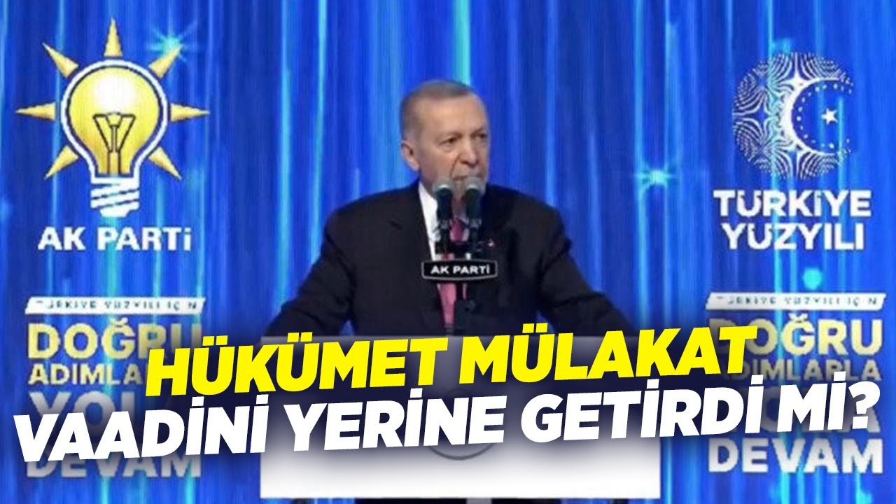 Hükümet Mülakat Vaadini Yerine Getirdi Mi? I KRT Haber