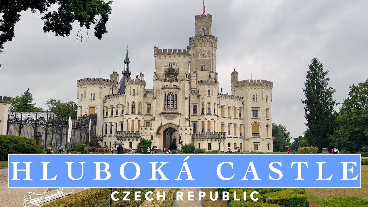 Hluboká Castle, South Bohemia - Czech Republic 4K (iPhone Footage)