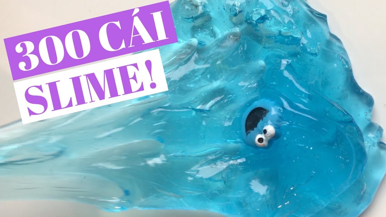HƠN 300 SLIME MỚI!- SLIME RÂU CÂU, SLIME MÂY, SLIME TRONG
