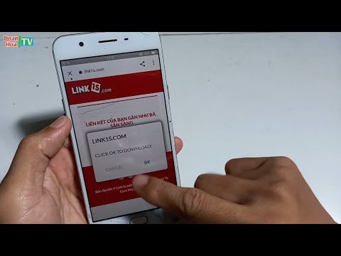 Hướng dẫn cách tải link rút gọn trên kênh Doanhoa TV