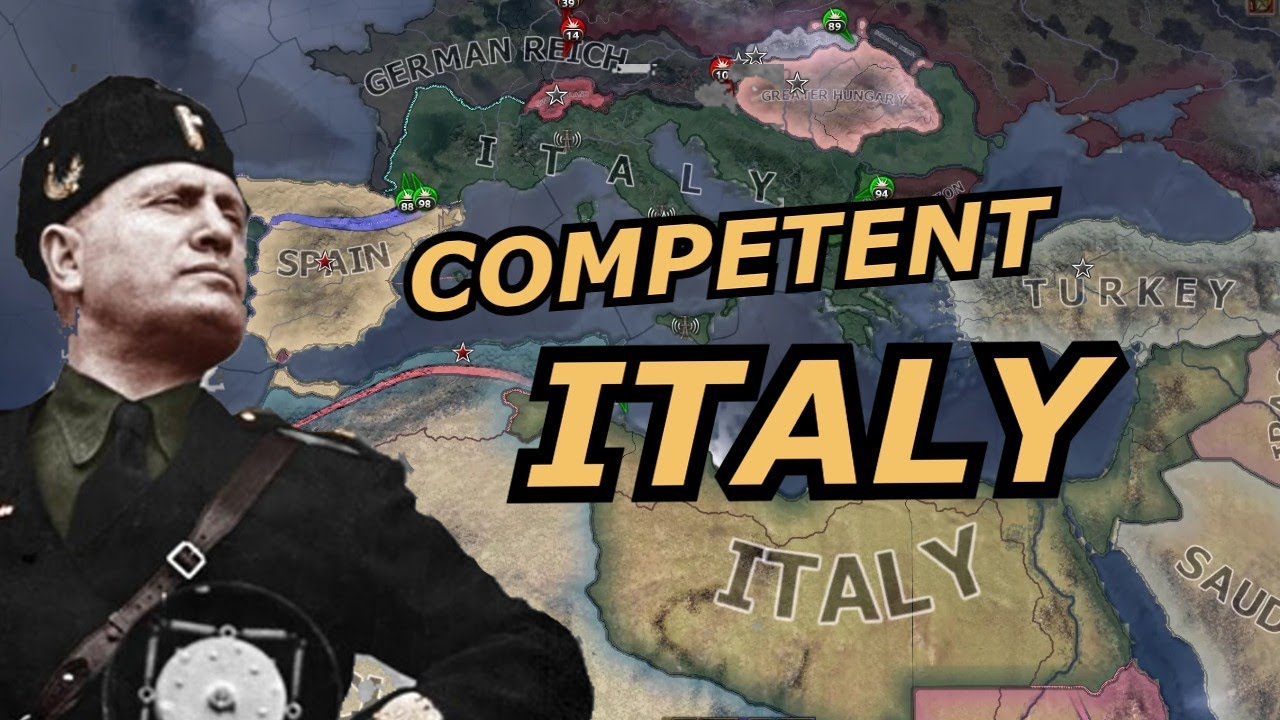 Hoi4: What if Italy was actually COMPETENT