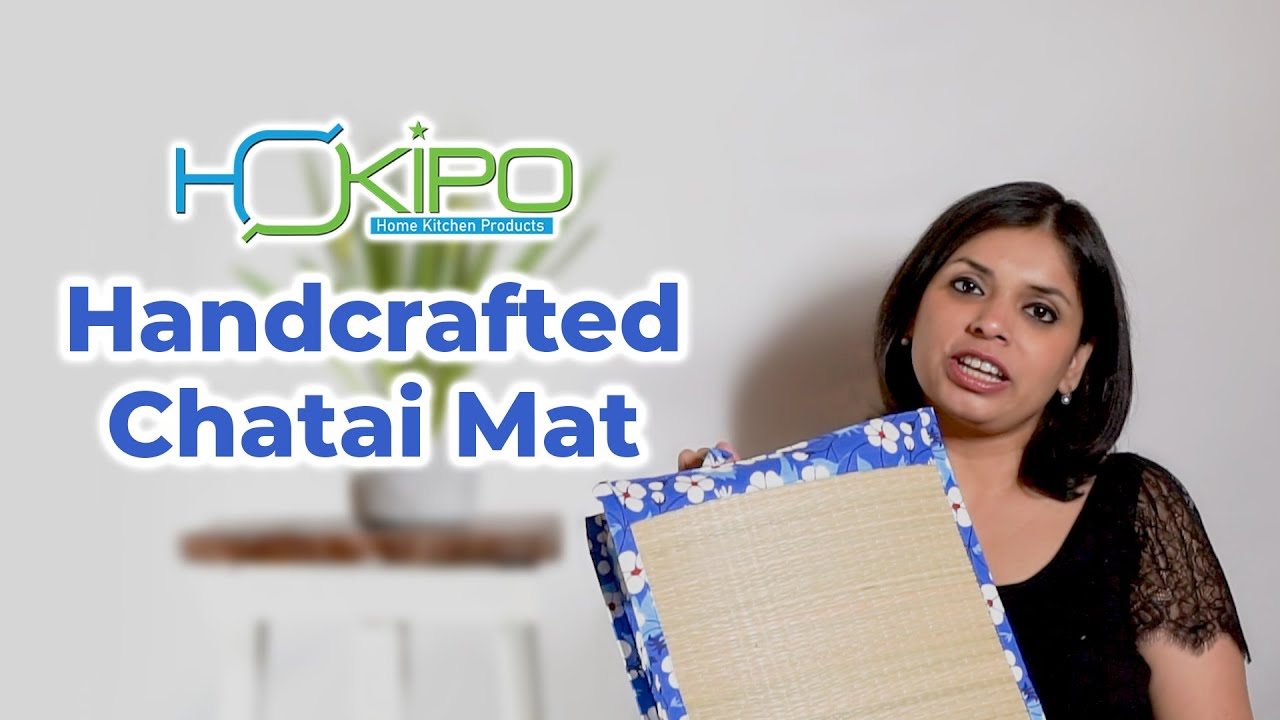 HOKIPO Handcrafted Chatai Mat - 6 x 4 Feet