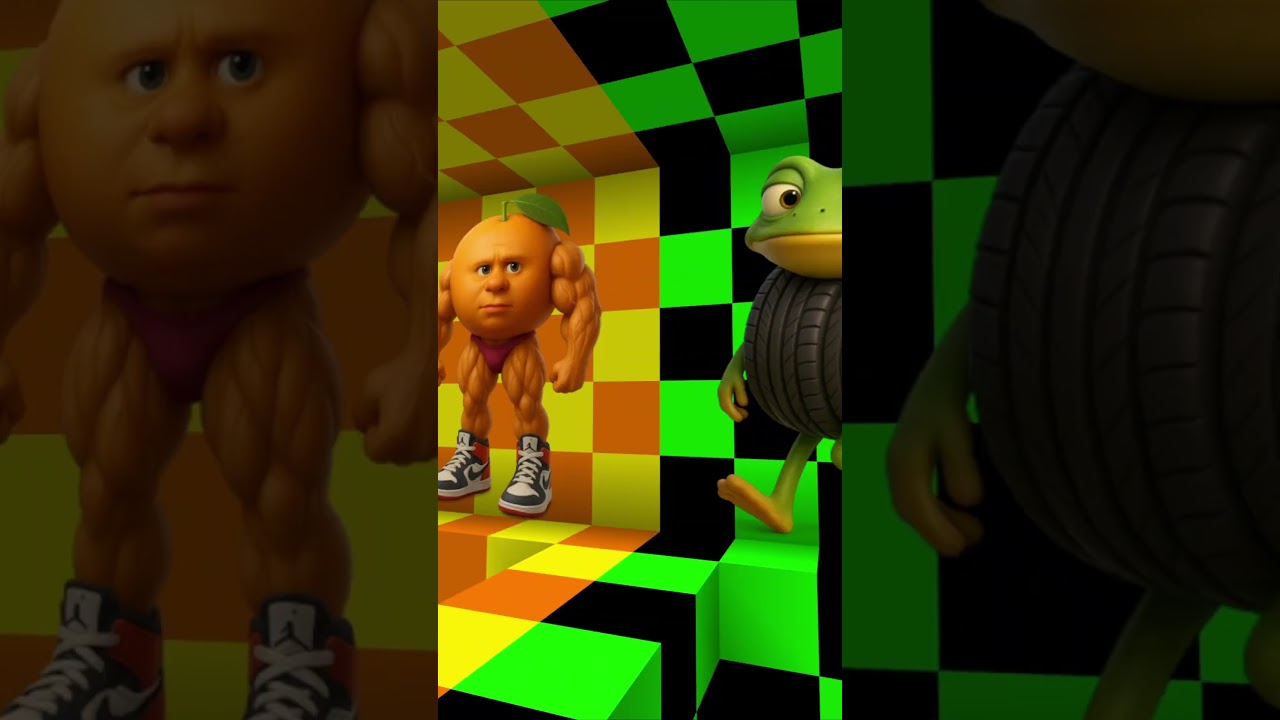 Hole Leads To Tung Tung Sahur vs Bombardiro Crocodilo and Udindindindun - OHIO #minecraft #shorts