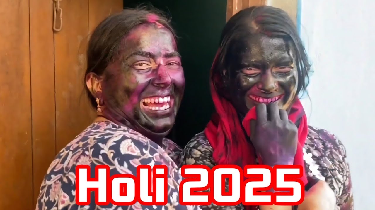 Holi putai with family  || #holi #holiputai