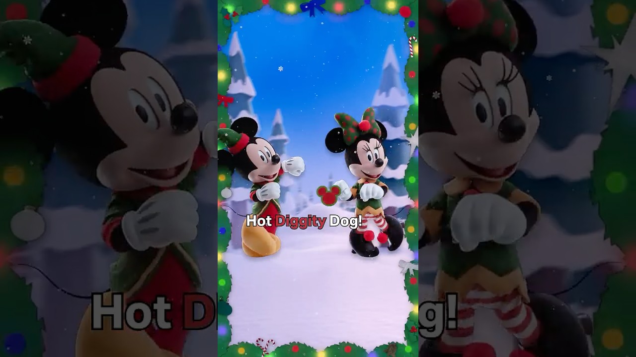 Holiday Hot Dog Dance with Mickey Mouse and Friends 🎄 🌭 #MickeyMouseClubhouse #DisneyJr