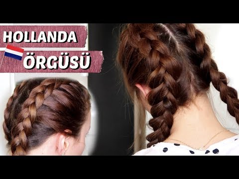 Hollanda Örgüsü Nasıl Yapılır? (Ters Örgü) | Dutch Braid 👧🏻