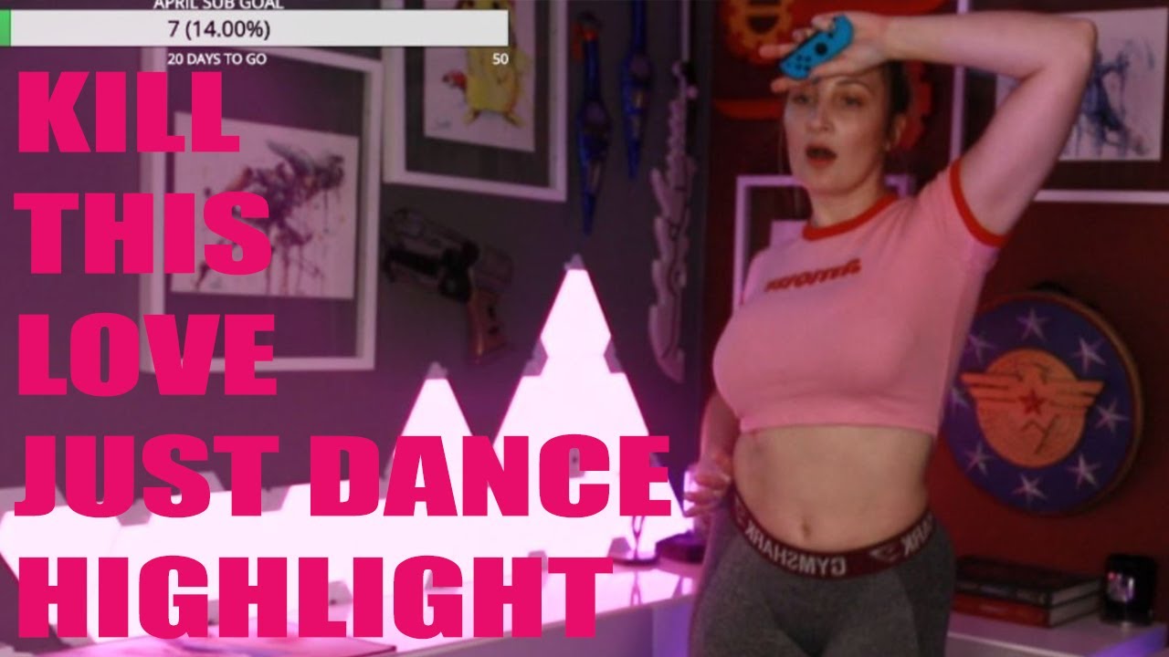 Holly Plays Just Dance BlackPink Kill This Love TWITCH HIGHLIGHT