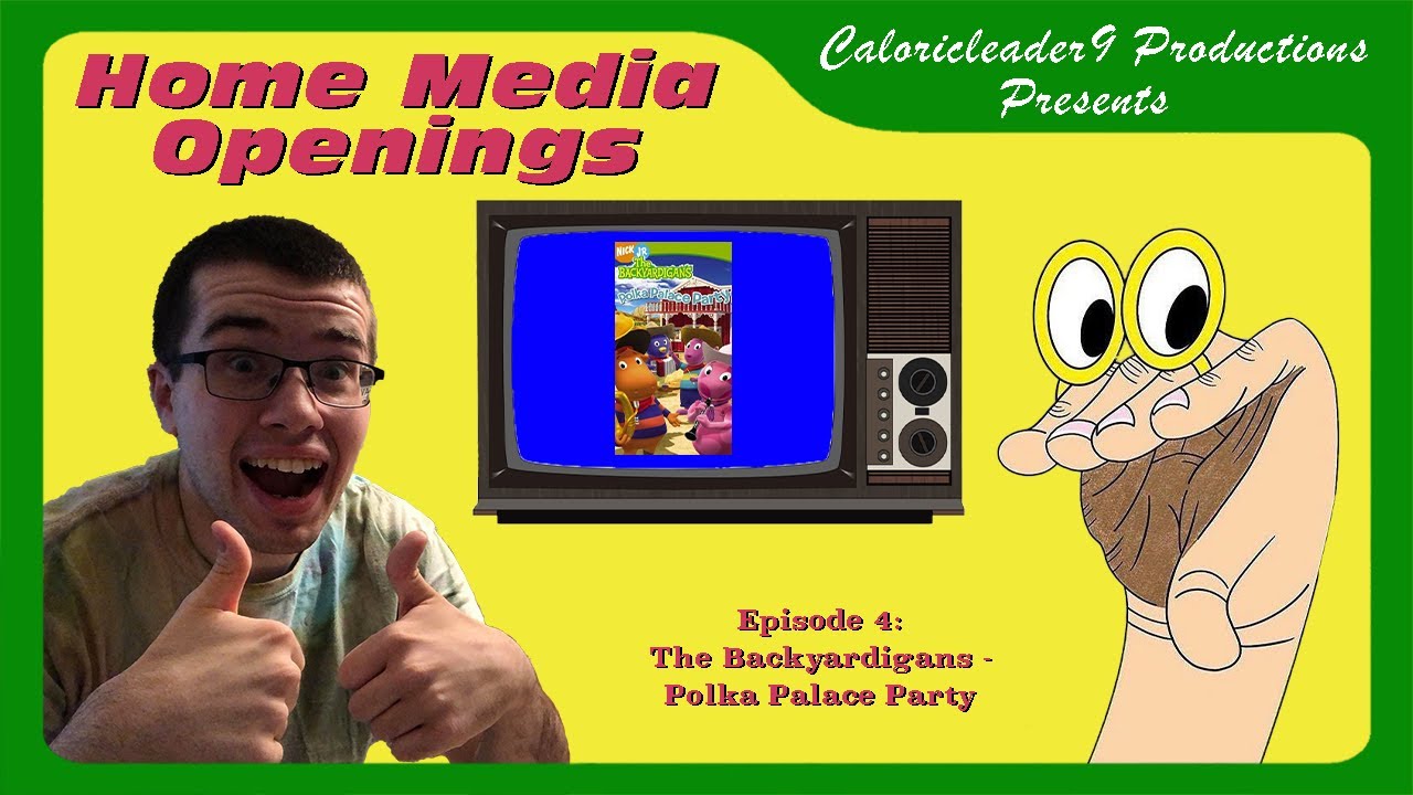 Home Media Openings Episode 4- Opening to The Backyardigans Polka Palace Party 2006 VHS