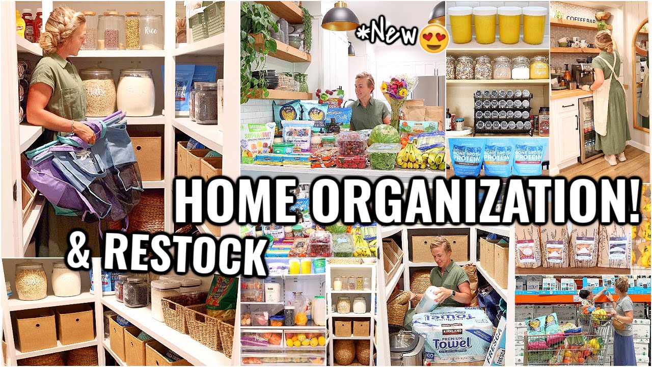 HOME ORGANIZATION IDEAS!!😍 CLEAN & ORGANIZE WITH ME | DECLUTTERING AND ORGANIZING MOTIVATION