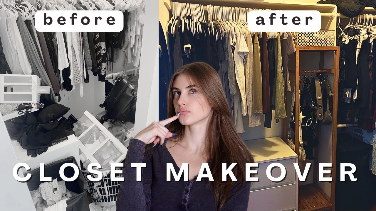 Home Refresh ep. 2: Closet Makeover🧦🌸| Eva Cudmore Vlog