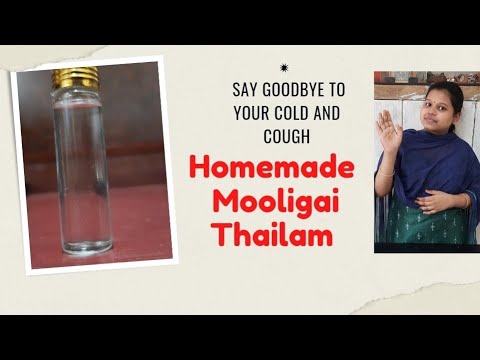 homemade pain relief mooligai thailam .