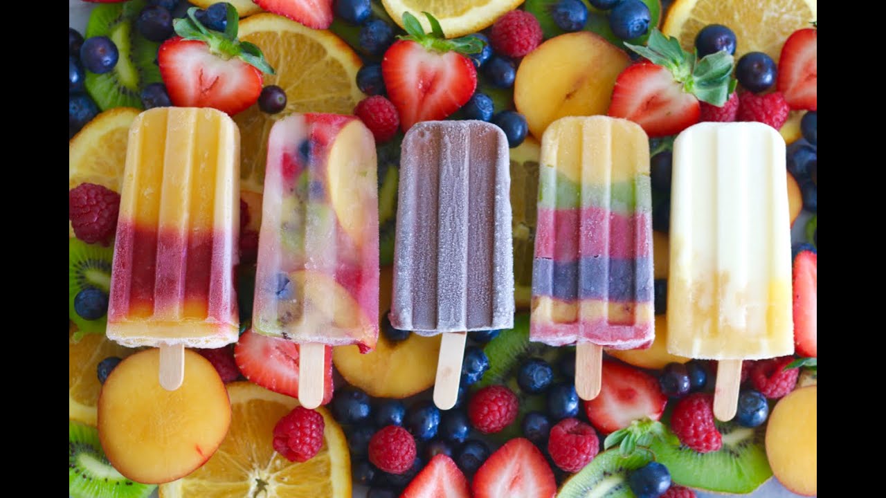 Homemade Popsicles: 5 Different Frozen Summer Treats - Gemma's Bigger Bolder Baking Ep  74