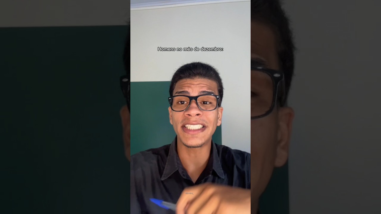 Homens no mês de dezembro #humor #shorts