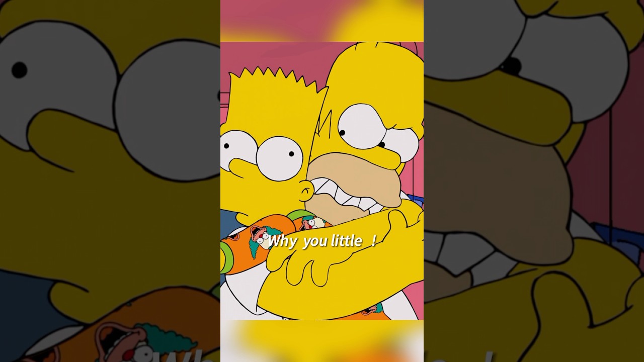 Homer got hypnotized and his mind went back to being a 10-year-old kid.#thesimpsons #shorts #movie