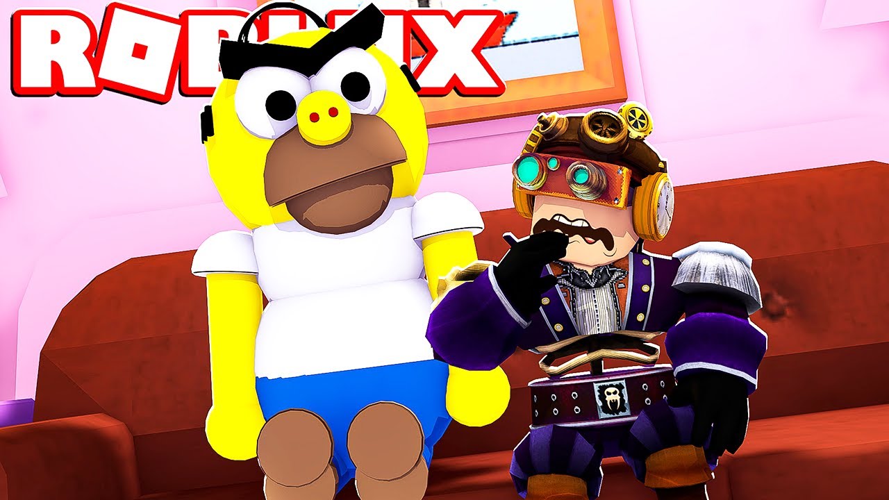 HOMER VUOLE MANGIARCI SU ROBLOX!!