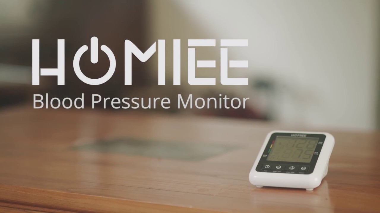 HOMIEE Blood Pressure Monitor  with AFIB Detection and 2.4