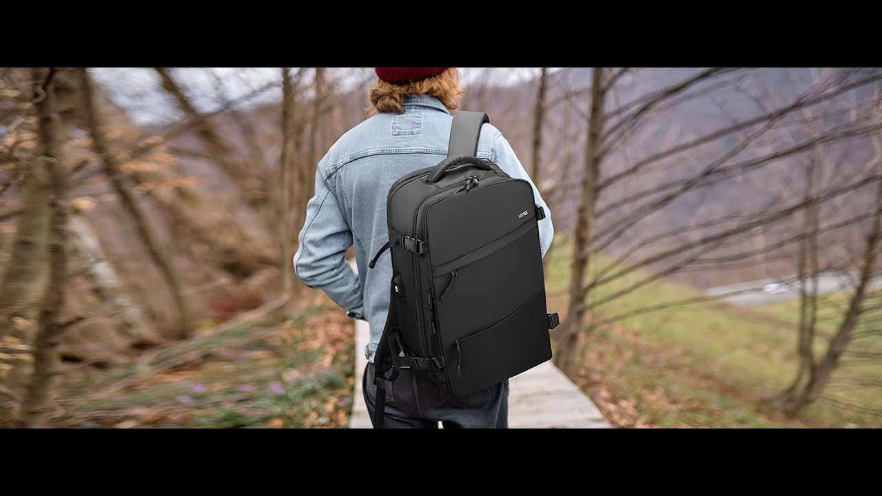 HOMIEE Travel Laptop Backpack Carry On Bag Dry Wet Separation Business Hiking College Backpack