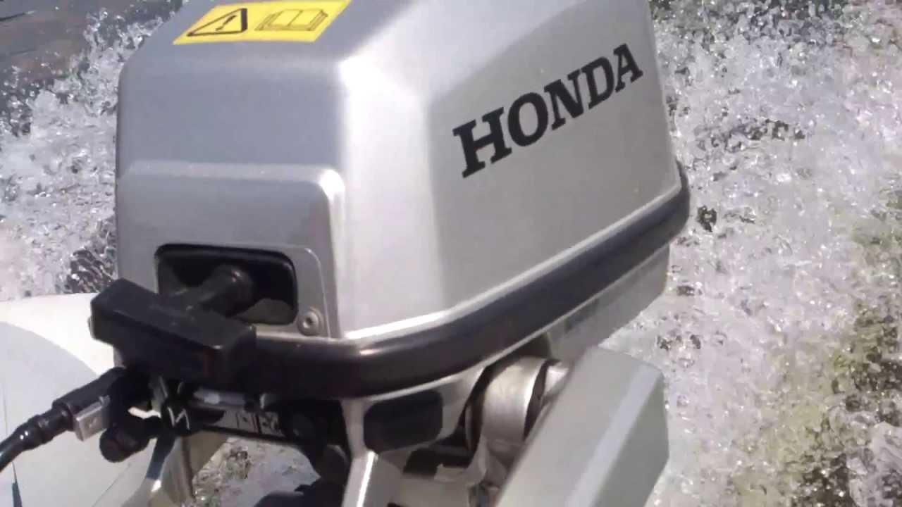 Honda 5HP/4takt/r.v.2008-dlouhá noha+ člun BUSCH 300