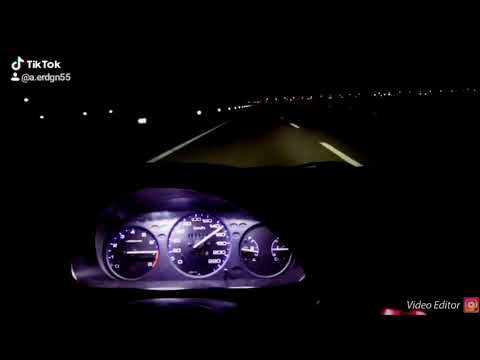 Honda civic 2000 gece hız