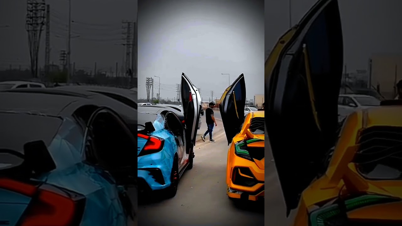 HONDA CIVIC MODIFIED #youtubeshorts #ytshort #carsmodification #carslover #shortfeed #trending #view
