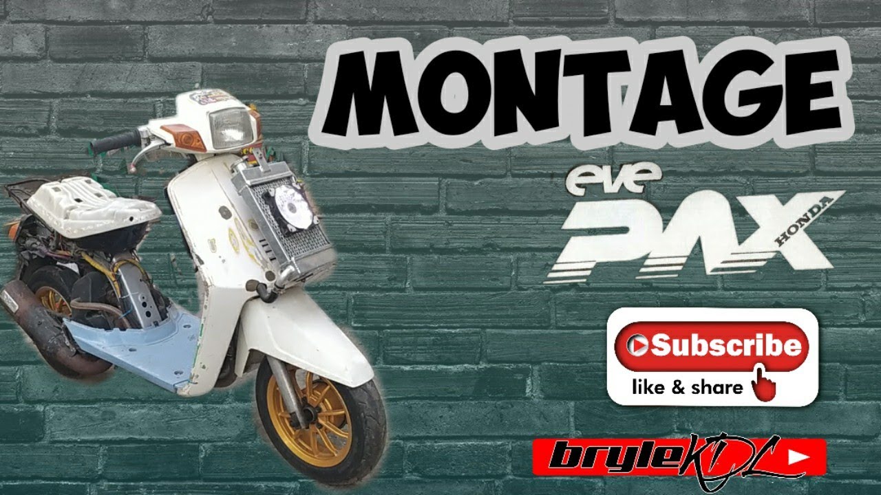 HONDA EVE PAX DIO 90CC LC ENGINE MONTAGE