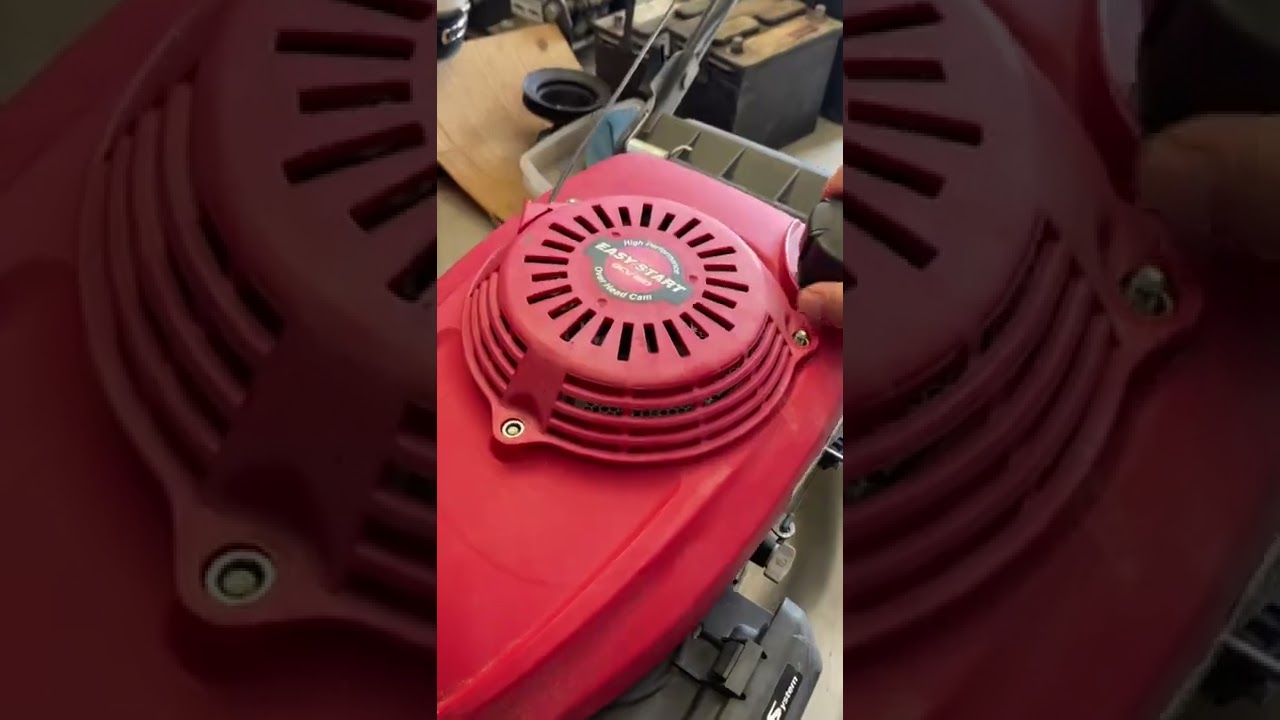 Honda Mower Crazy RPM Fix - Simple!