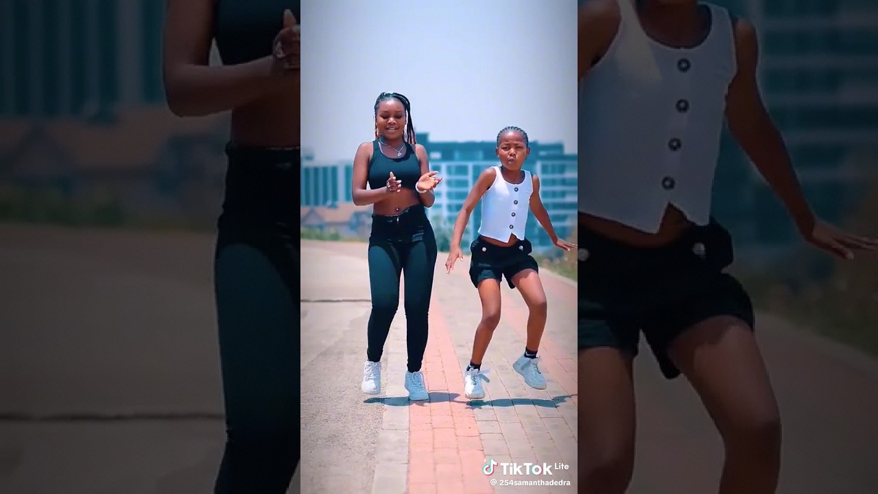 Honey by Zuchu Dance alongside Samantha and Brijo #tiktok #tiktok #dance #brijo #Samantha