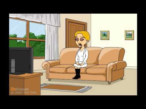 Honey Pot watches a scary movie