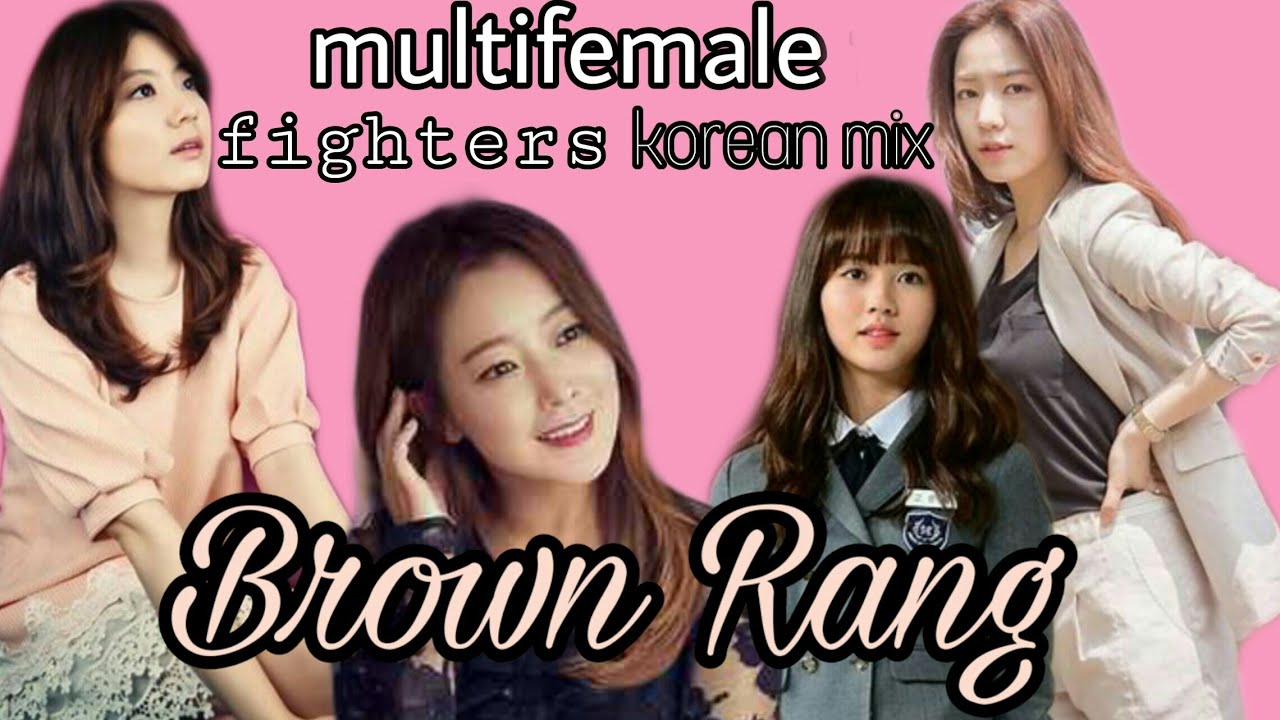 Honey singh best song || brown rang || girls high kick and fight scene || Korean mix ||