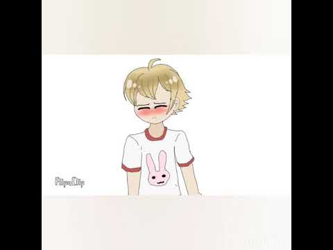 Honey-senpai poops in his cute nappy - Animation