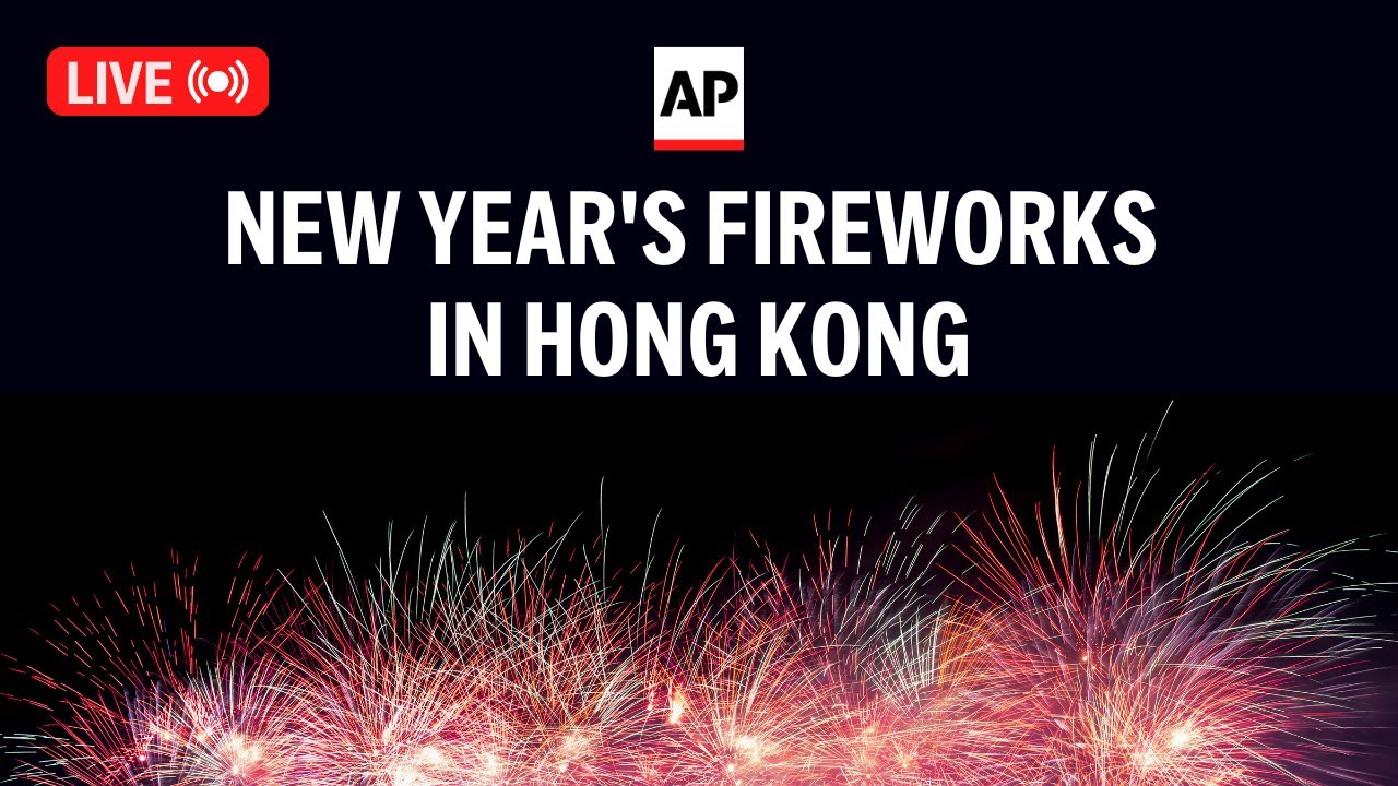 Hong Kong New Year 2025: LIVE fireworks at Victoria Harbour