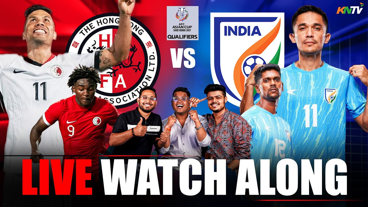 HONG KONG vs INDIA Highlights | AFC Asian Cup Qualifiers | Must Win Match For India | HKG vs IND