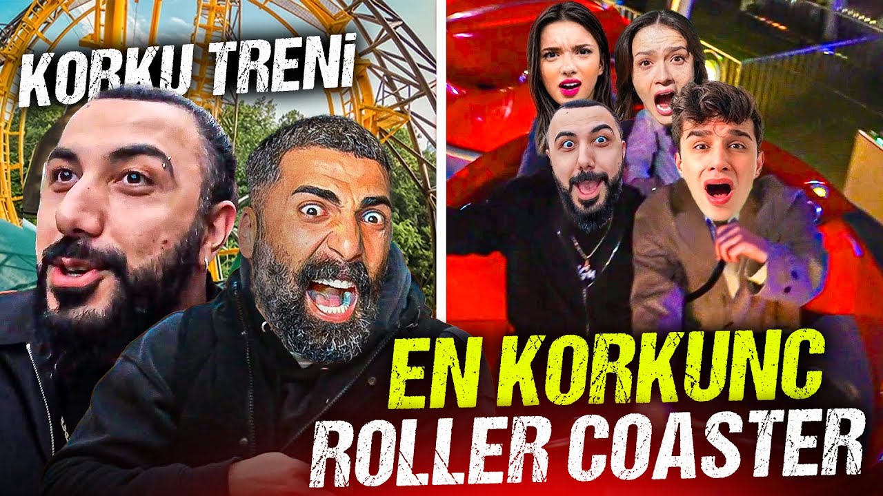 HONG KONG'DA EN KORKUNÇ LUNAPARKTAKİ HER ŞEYE BİNDİK 😱 (KORKU TÜNELİ) Ahmet Can Dündar, Mami Emen
