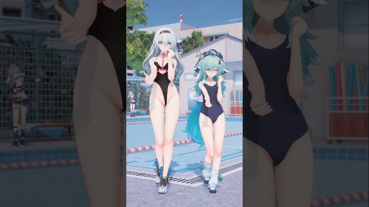 [Honkai Star Rail] 일요일 여름 | Firefly, Huohuo-chan [MMD]