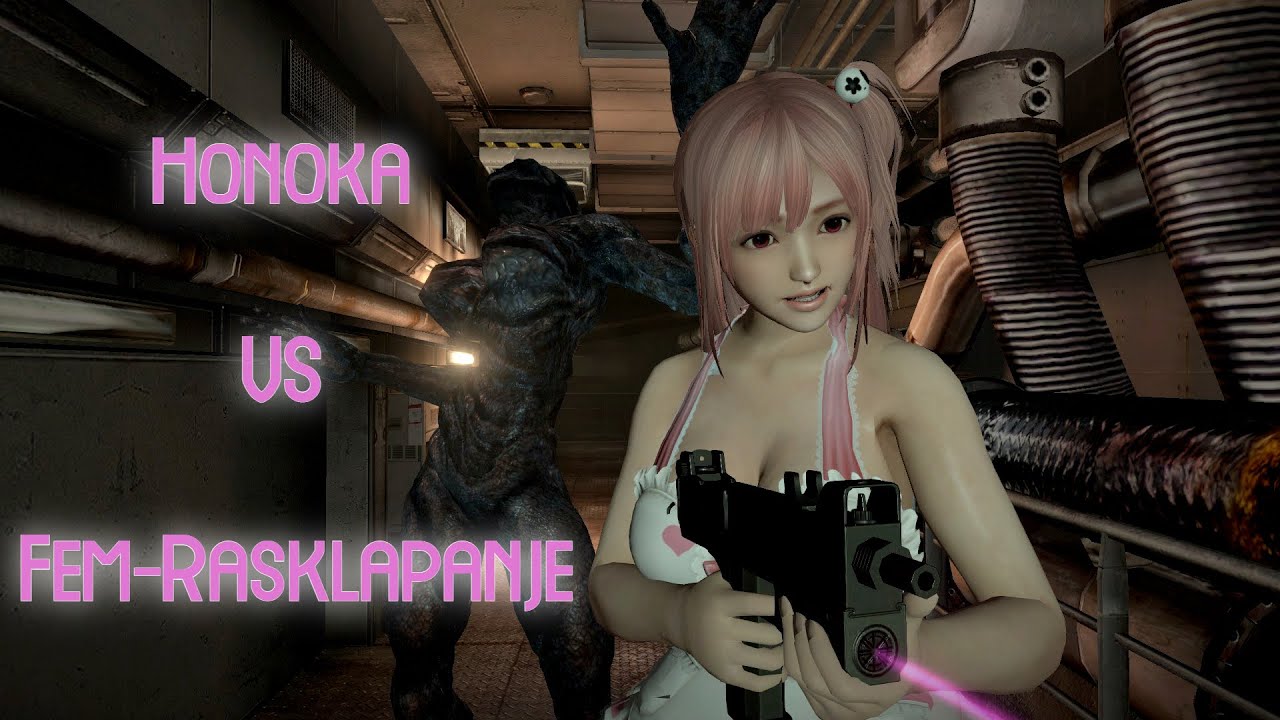Honoka (Maid Bikini) Vs Rasklapanjeリョナ Resident Evil 6