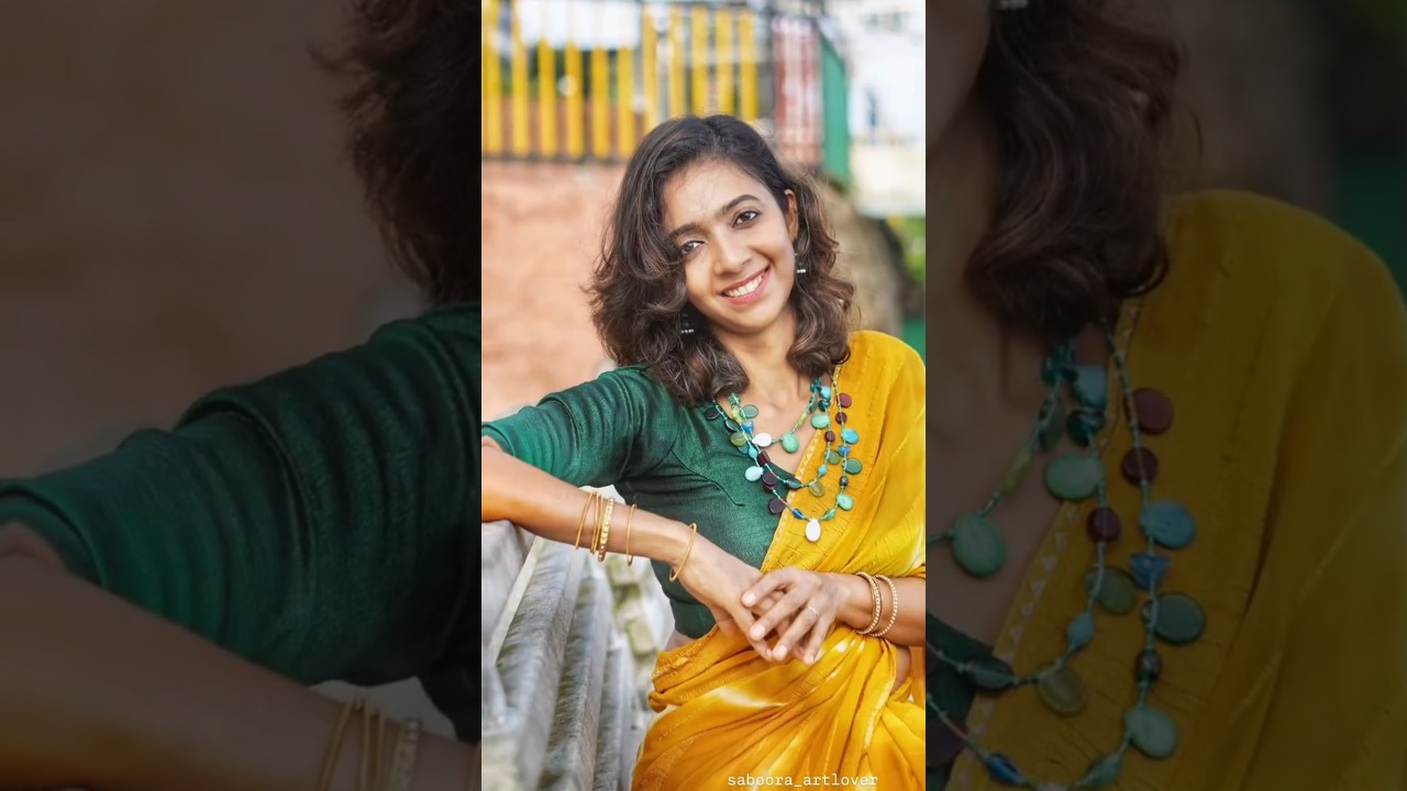 Hoooooi 🌼🌼🌼🌼#dilse #trending #viralvideos #hindi #saree #naturalbeauty #photoshoot #model #foryou