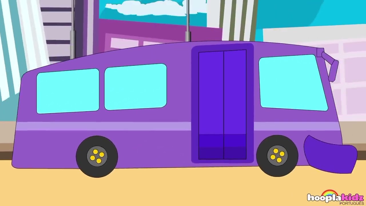 hooplakidz wheels on the bus Portuguese my version