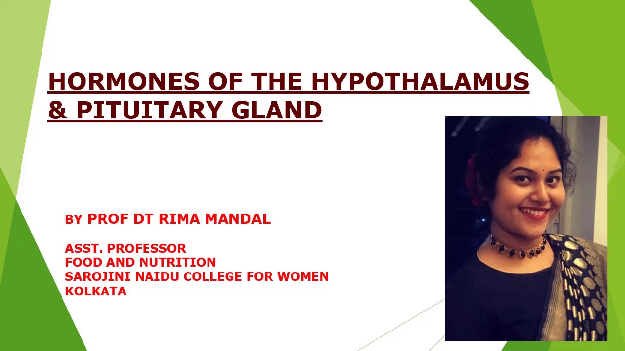 Hormones of the Hypothalamus and Pituitary Gland