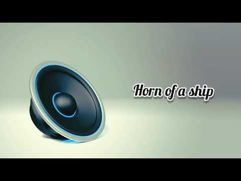 Horn of a ship - sound effects | sfx | No copyright ( download Link )